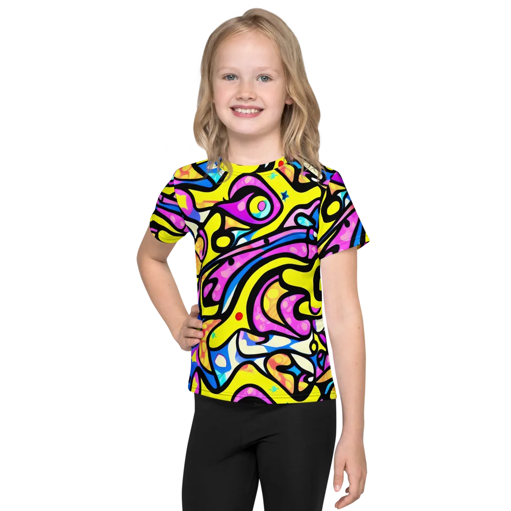 Britto's Odyssey on Kids Crew Neck T-Shirt — Front
