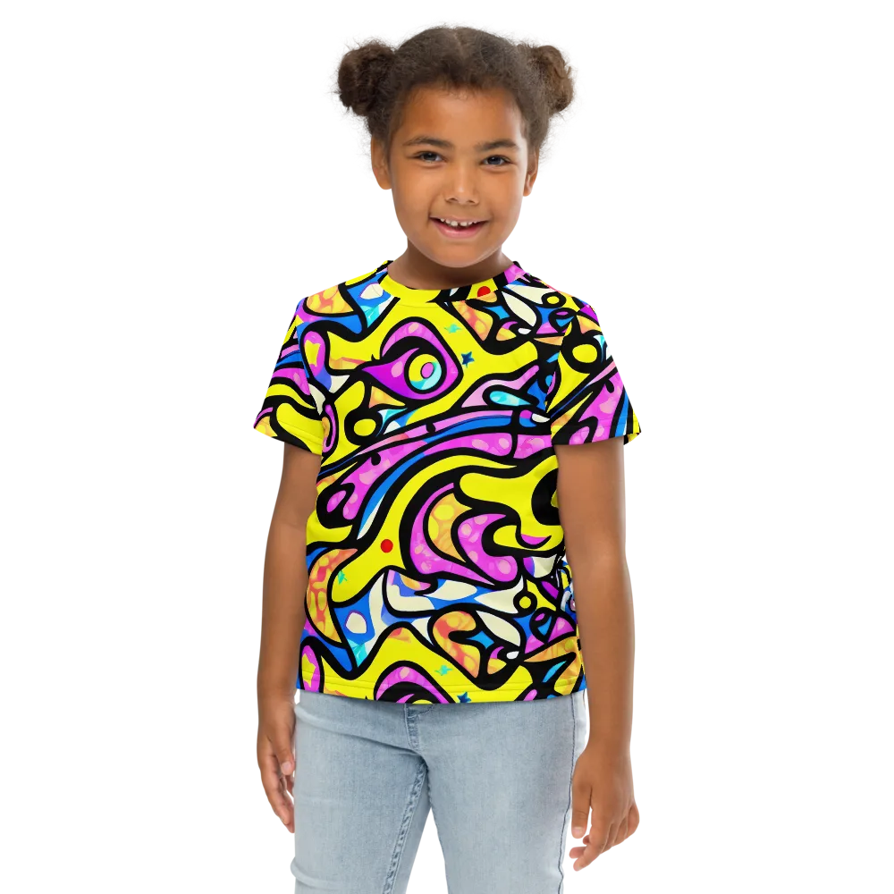 Britto's Odyssey on Kids Crew Neck T-Shirt — Front
