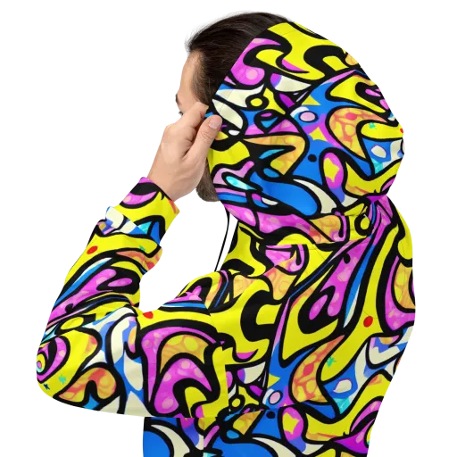 Britto's Odyssey on a Hoodie