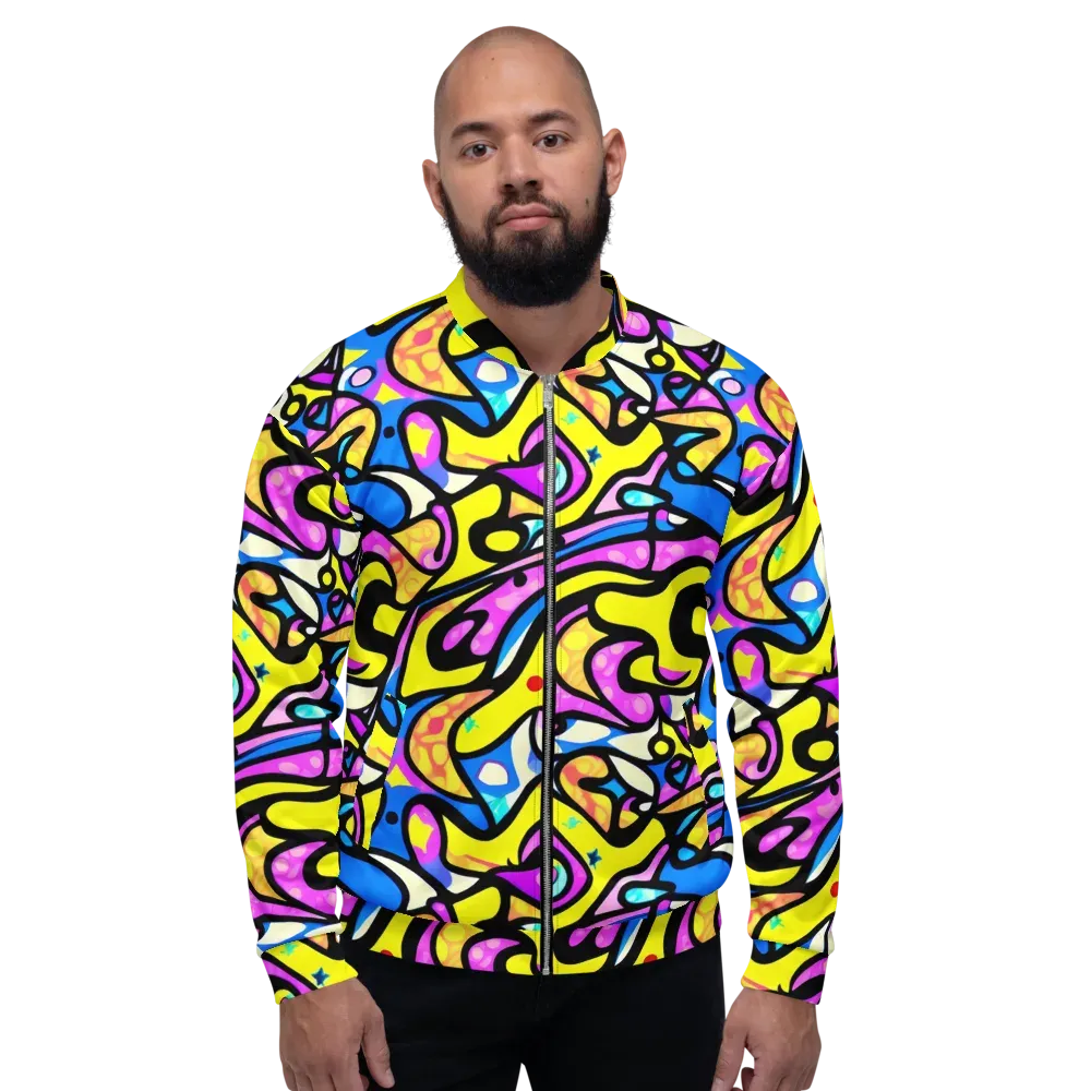 Britto's Odyssey on Bomber Jacket — Front