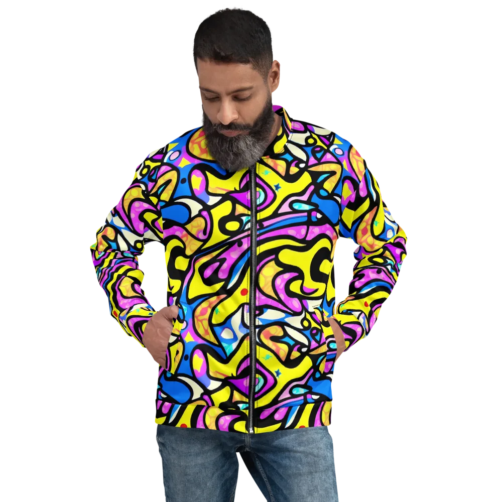 Britto's Odyssey on Bomber Jacket — Front