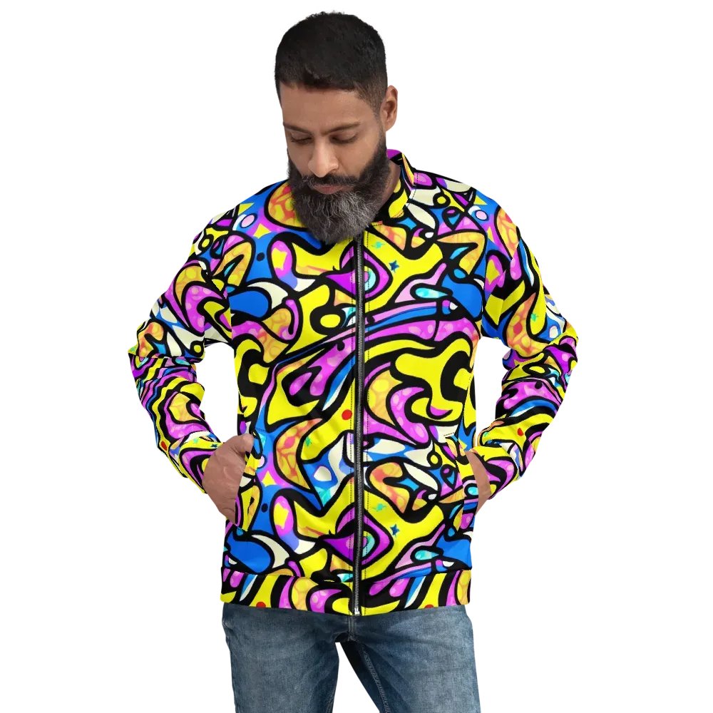 Britto's Odyssey on Bomber Jacket — Front