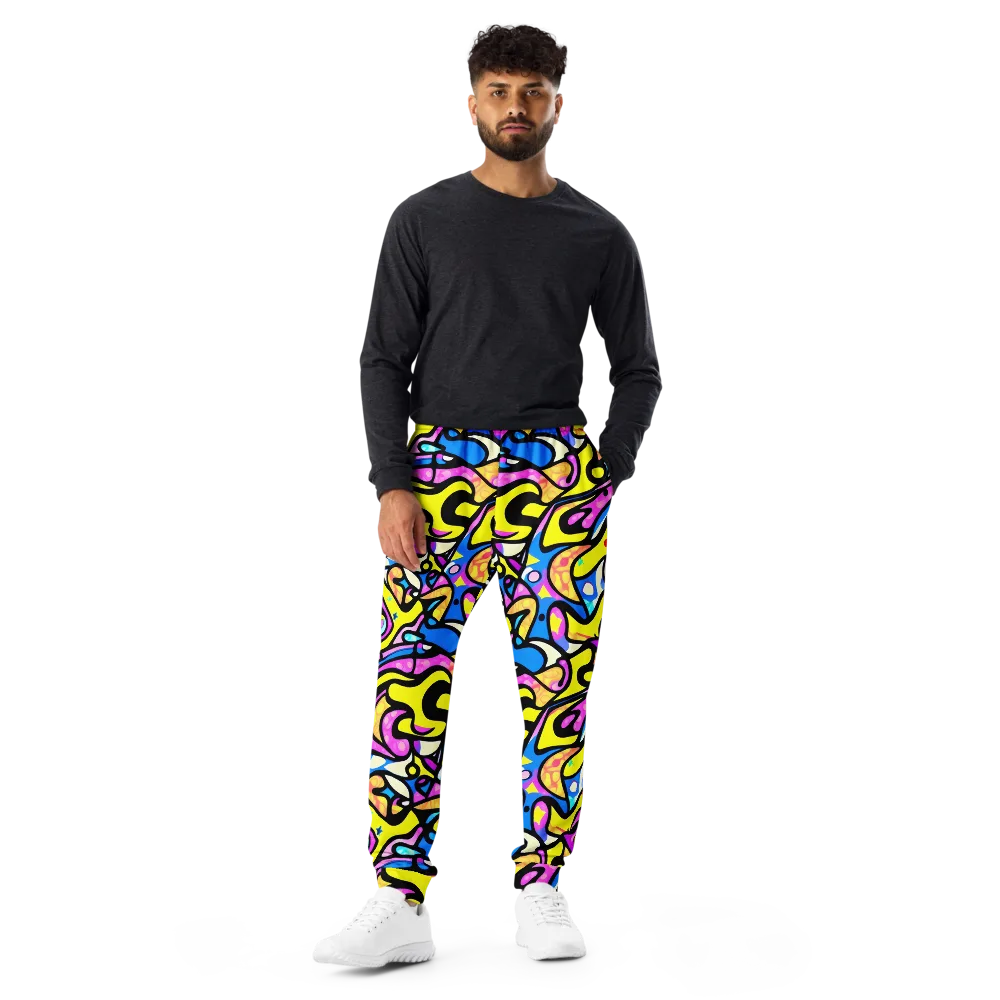Britto's Odyssey on Men's Joggers — Front