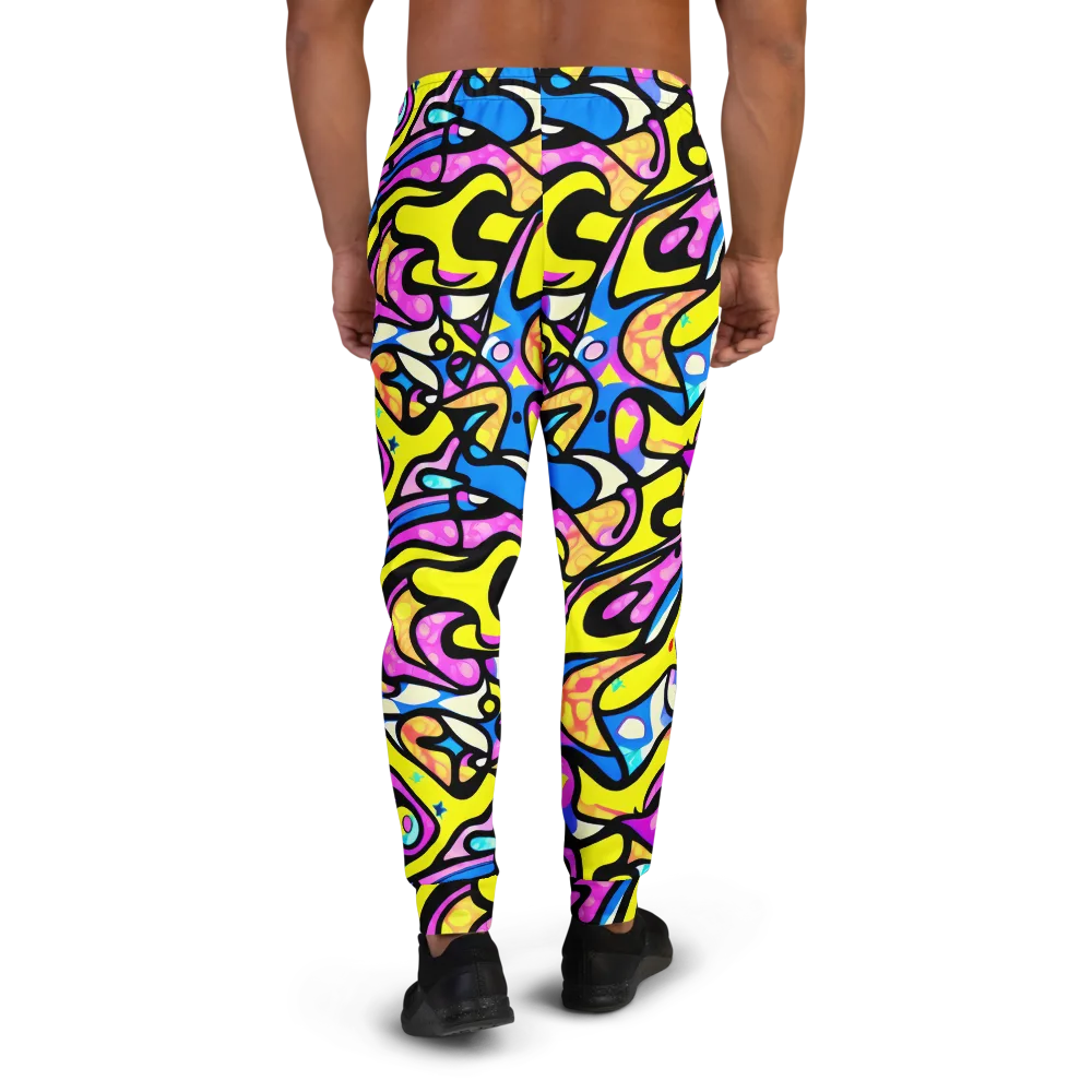 Britto's Odyssey on Men's Joggers — Back