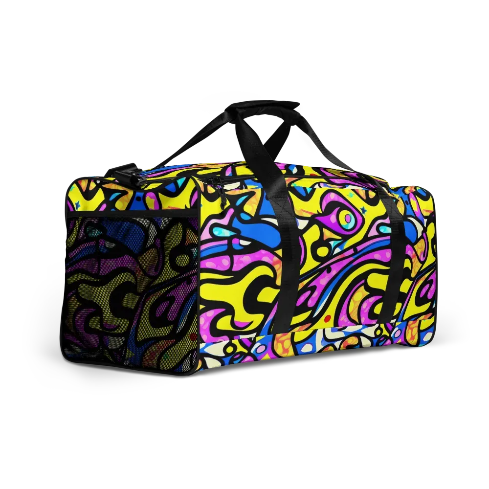 Britto's Odyssey on Duffle Bag — Right Front