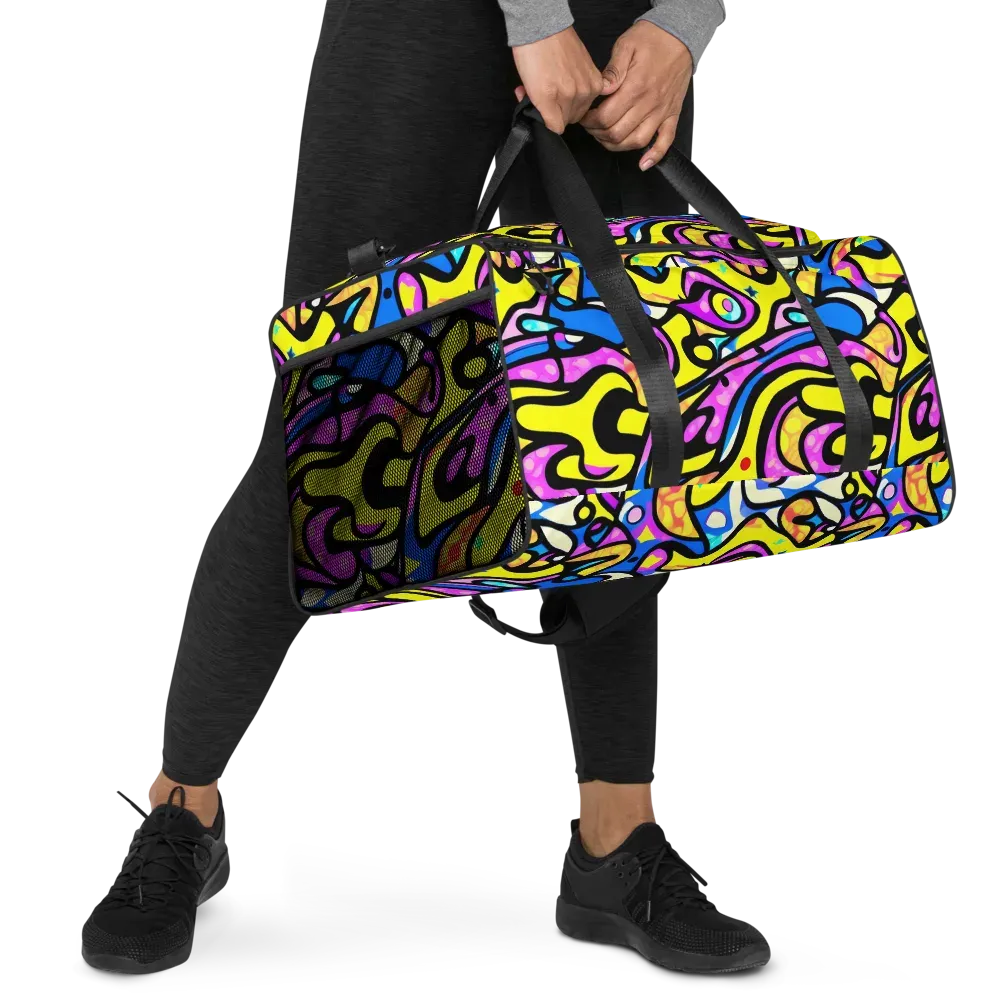 Britto's Odyssey on Duffle Bag — Right Front