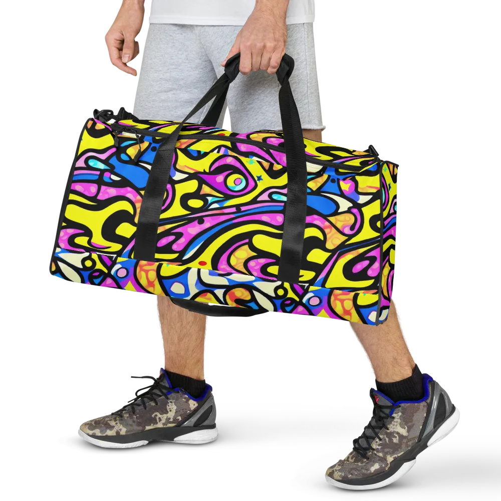 Britto's Odyssey on Duffle Bag — Front