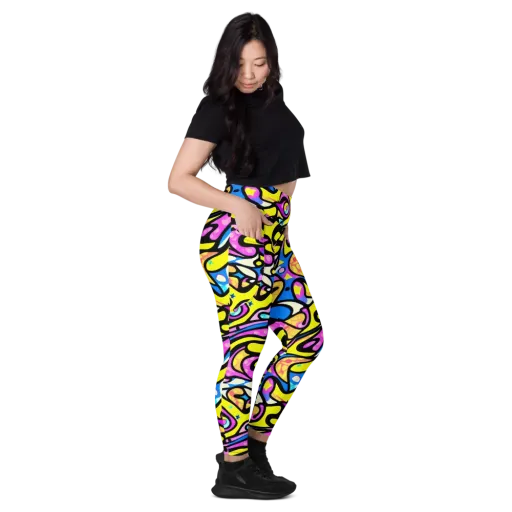 Britto's Odyssey on a Leggings with Pockets