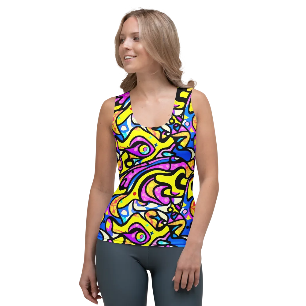 Britto's Odyssey on Women's Tank Top — Front