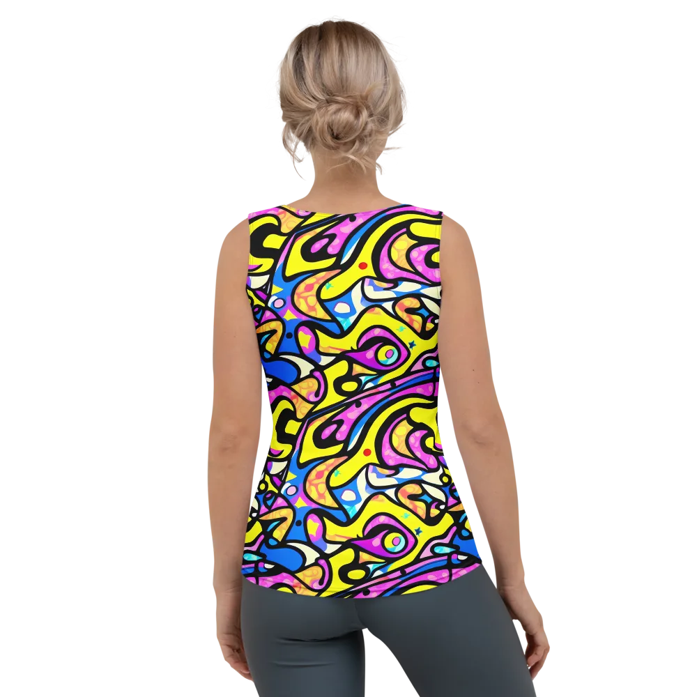 Britto's Odyssey on Women's Tank Top — Back