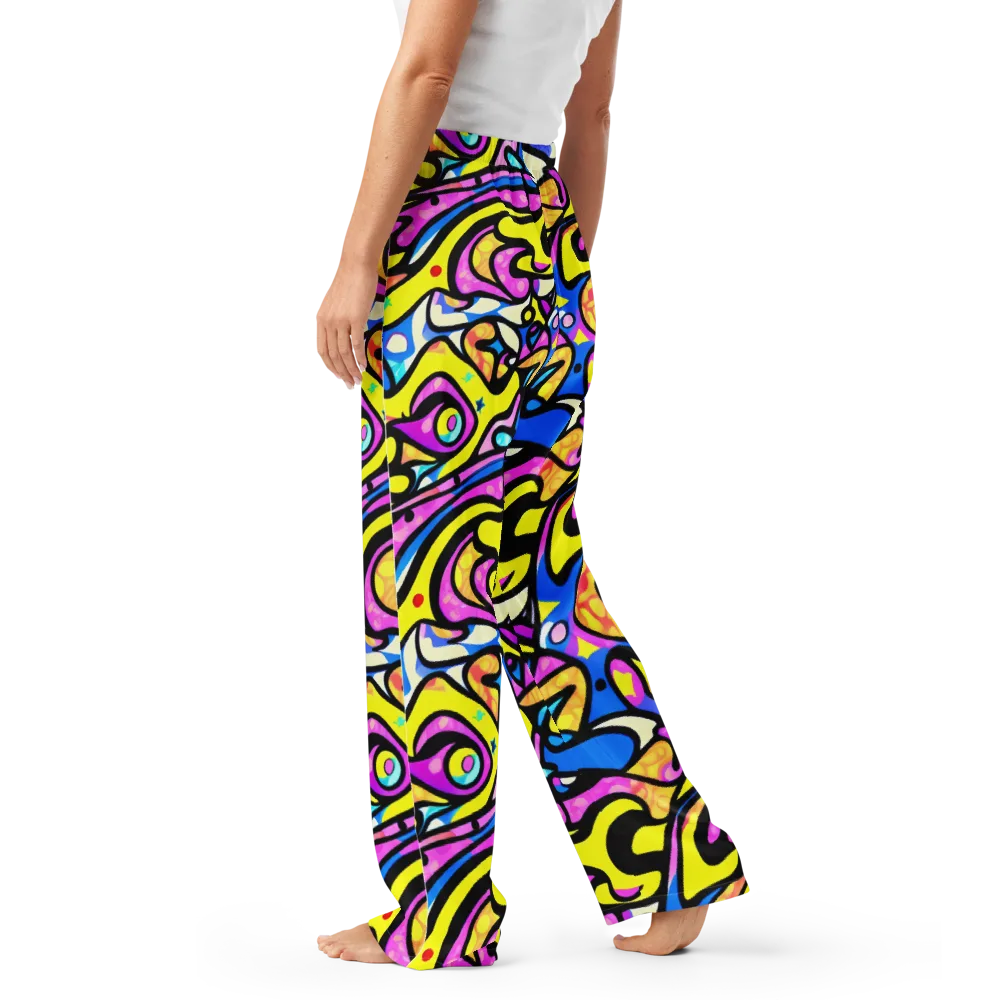 Britto's Odyssey on Women's Pajama Pants — Left