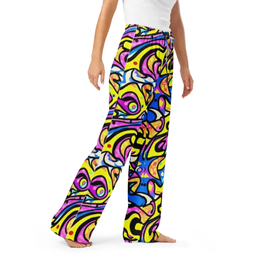 Britto's Odyssey on a Women's Pajama Pants