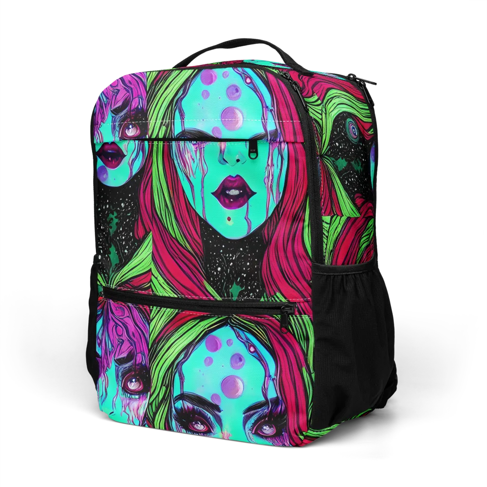 Luminous Nightfall on Utility Backpack — Left Front