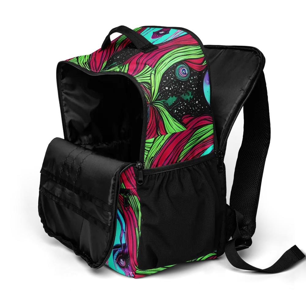 Luminous Nightfall on Utility Backpack — Product details 2
