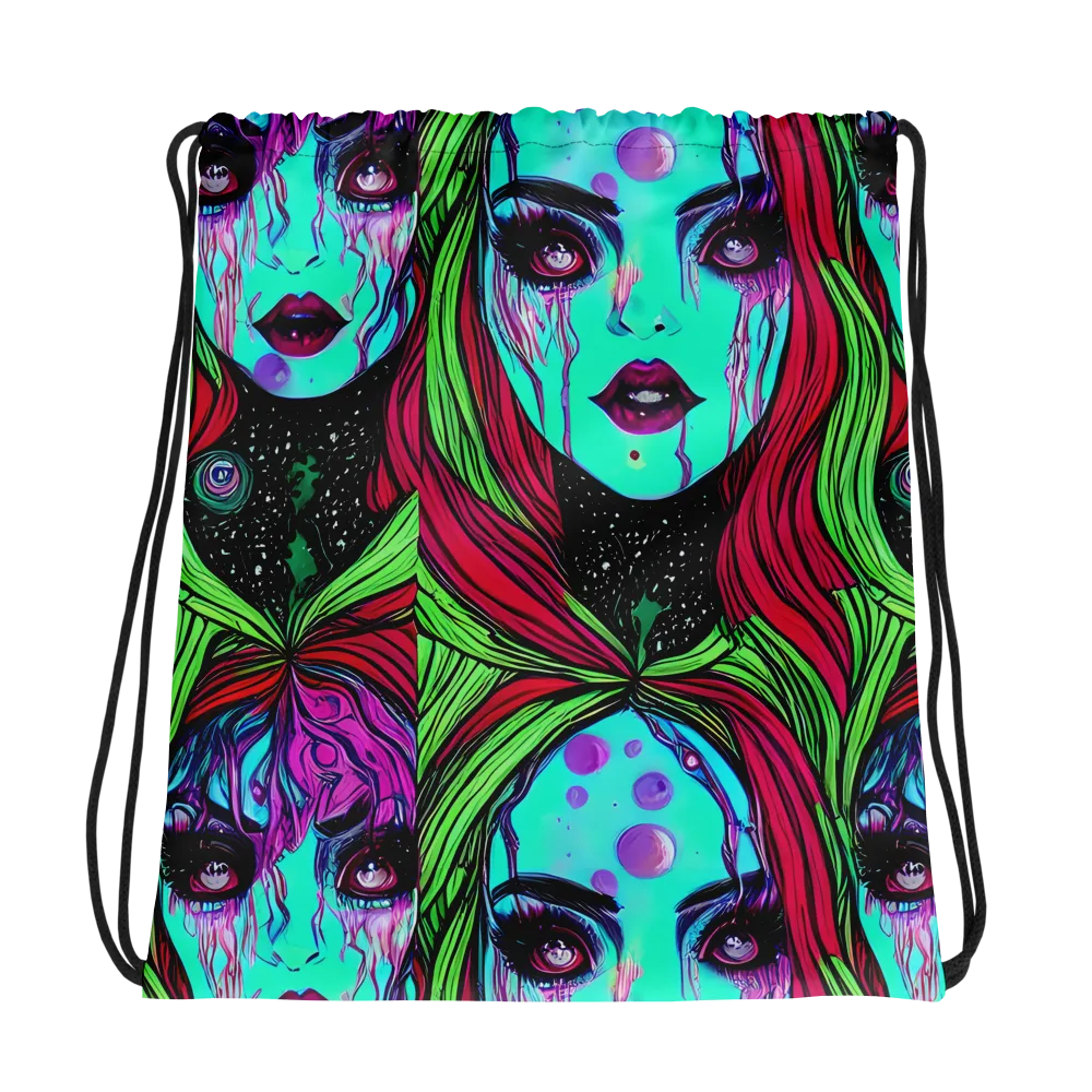 Luminous Nightfall on Drawstring Bag — Photo