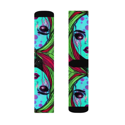 Luminous Nightfall on a Socks