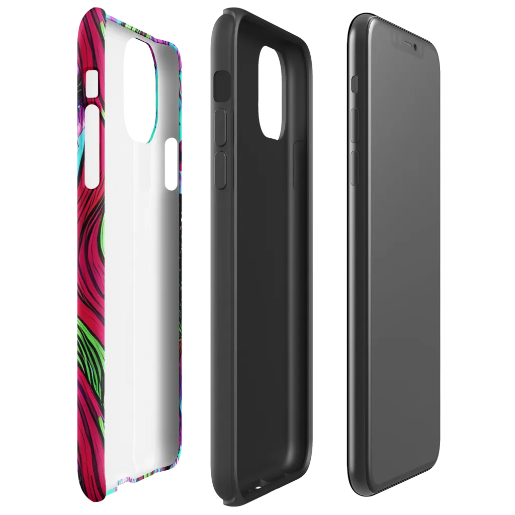 Luminous Nightfall on Tough Case for iPhone® — Right