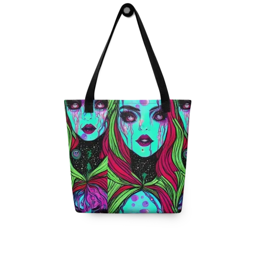 Luminous Nightfall on a Tote Bag
