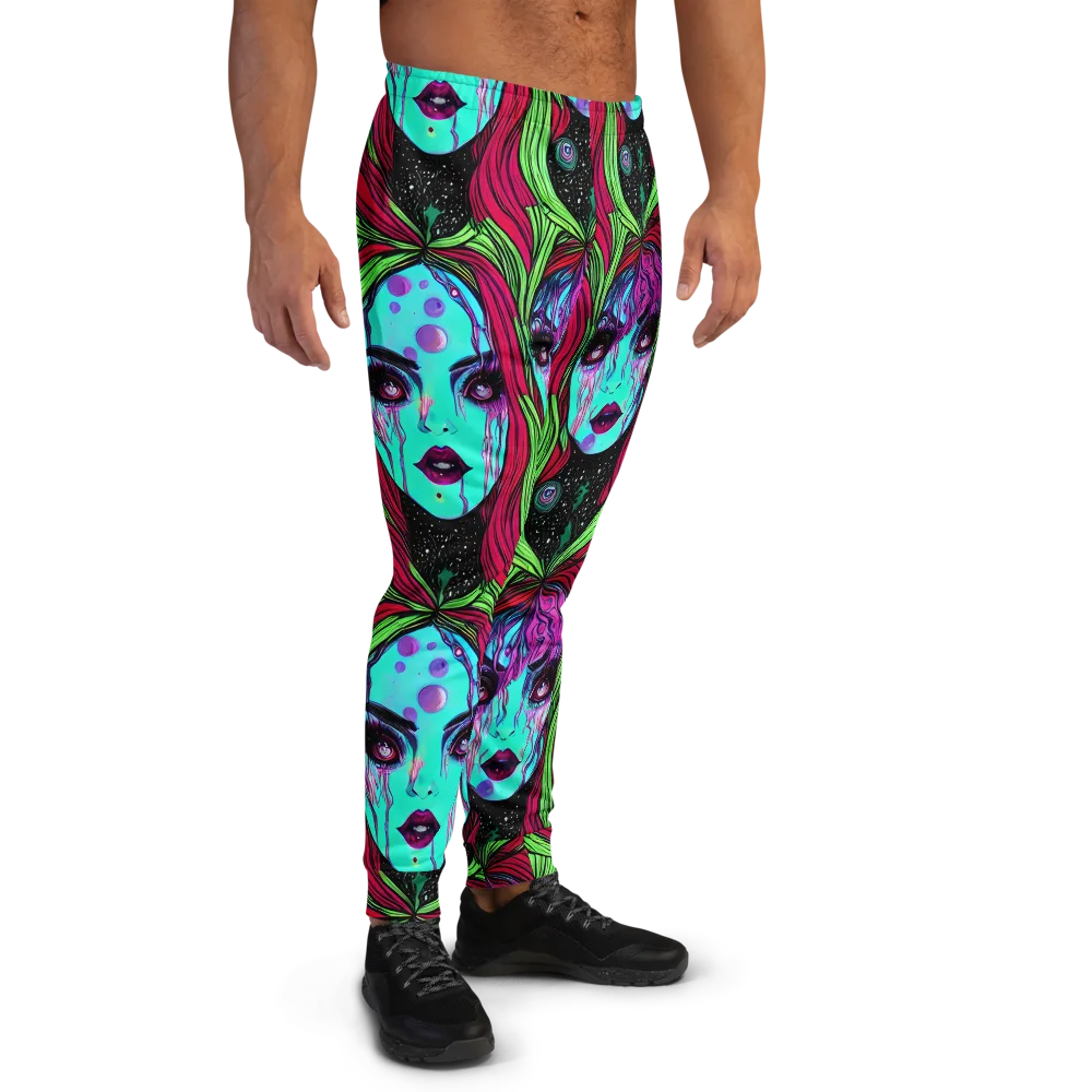 Luminous Nightfall on Men's Joggers — Right