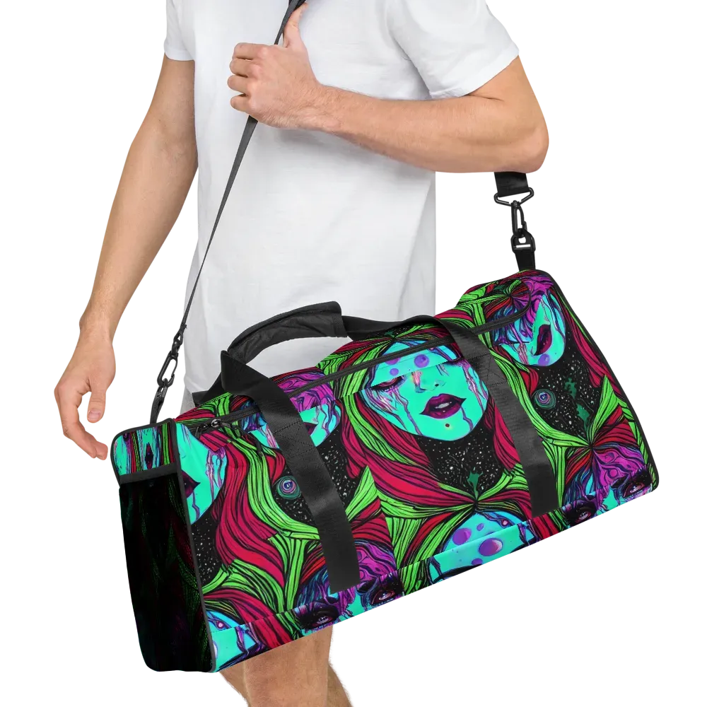 Luminous Nightfall on Duffle Bag — Right Front
