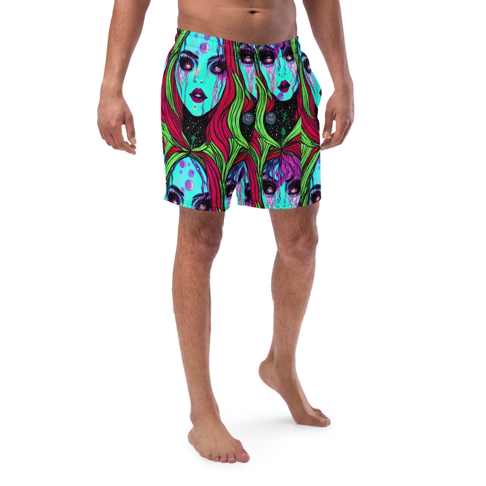 Luminous Nightfall on Swim Trunks — Front