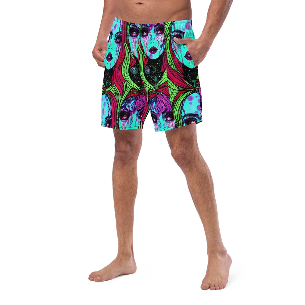 Luminous Nightfall on Swim Trunks — Left Front