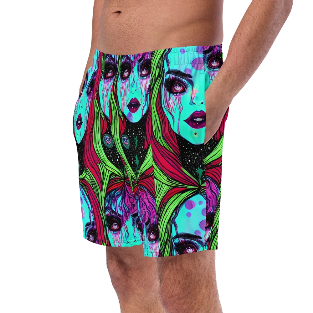 Luminous Nightfall on Swim Trunks — Left Front