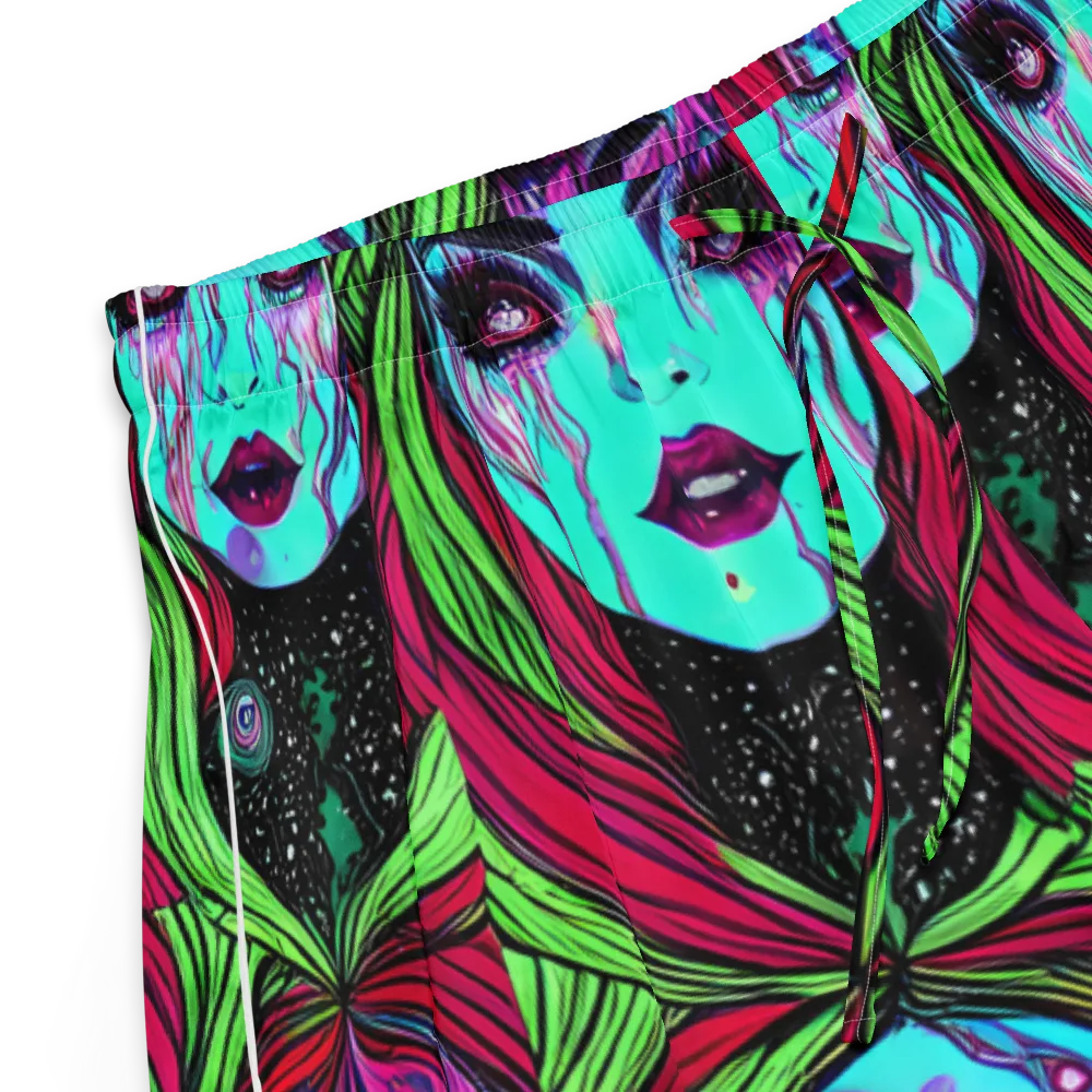 Luminous Nightfall on Women's Pajama Shorts — Product details