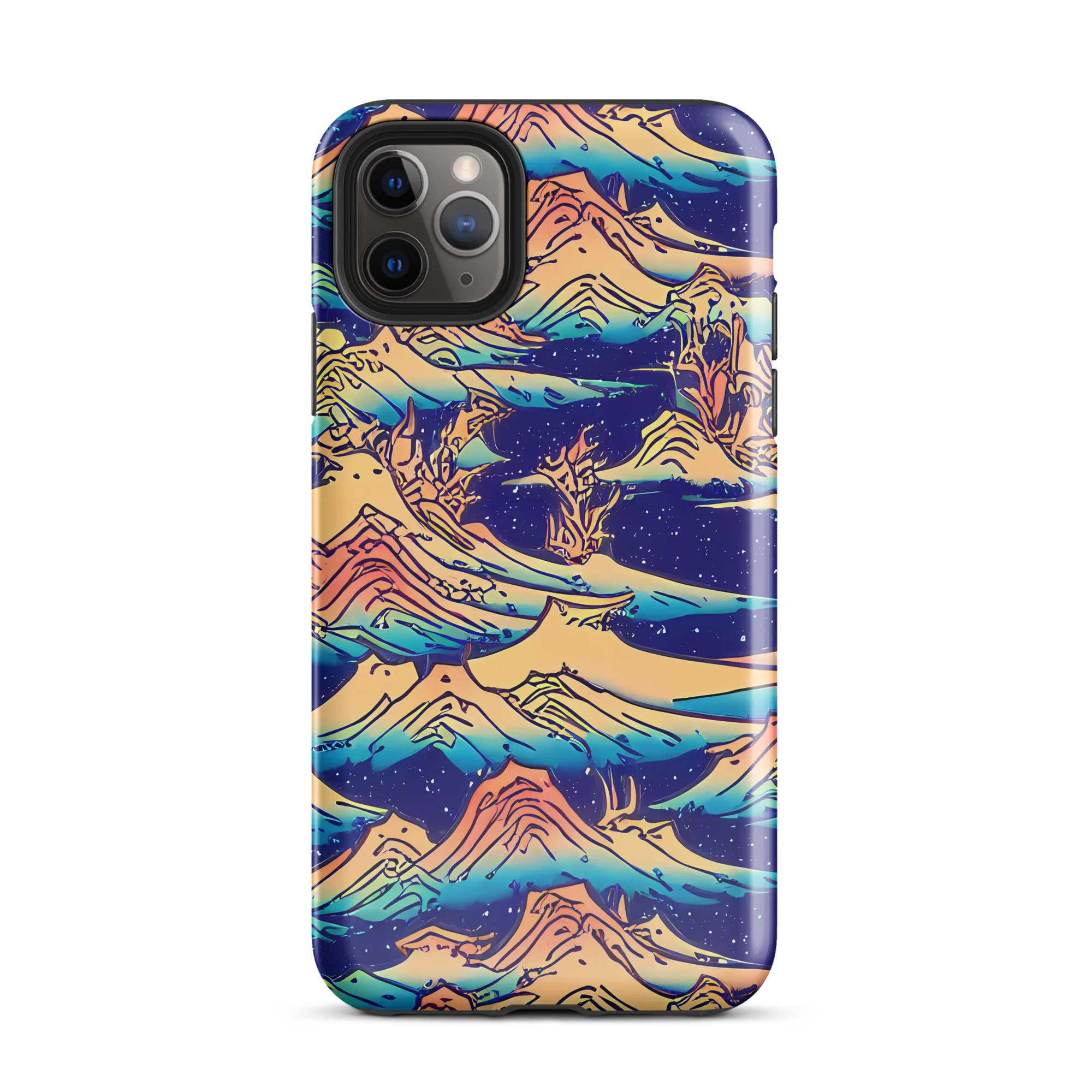 Mystical Mountain Mirage on Tough Case for iPhone® — Front