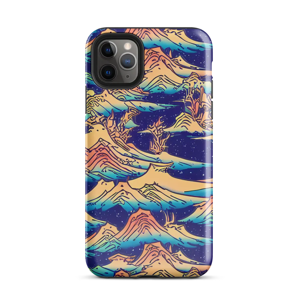 Mystical Mountain Mirage on Tough Case for iPhone® — Front