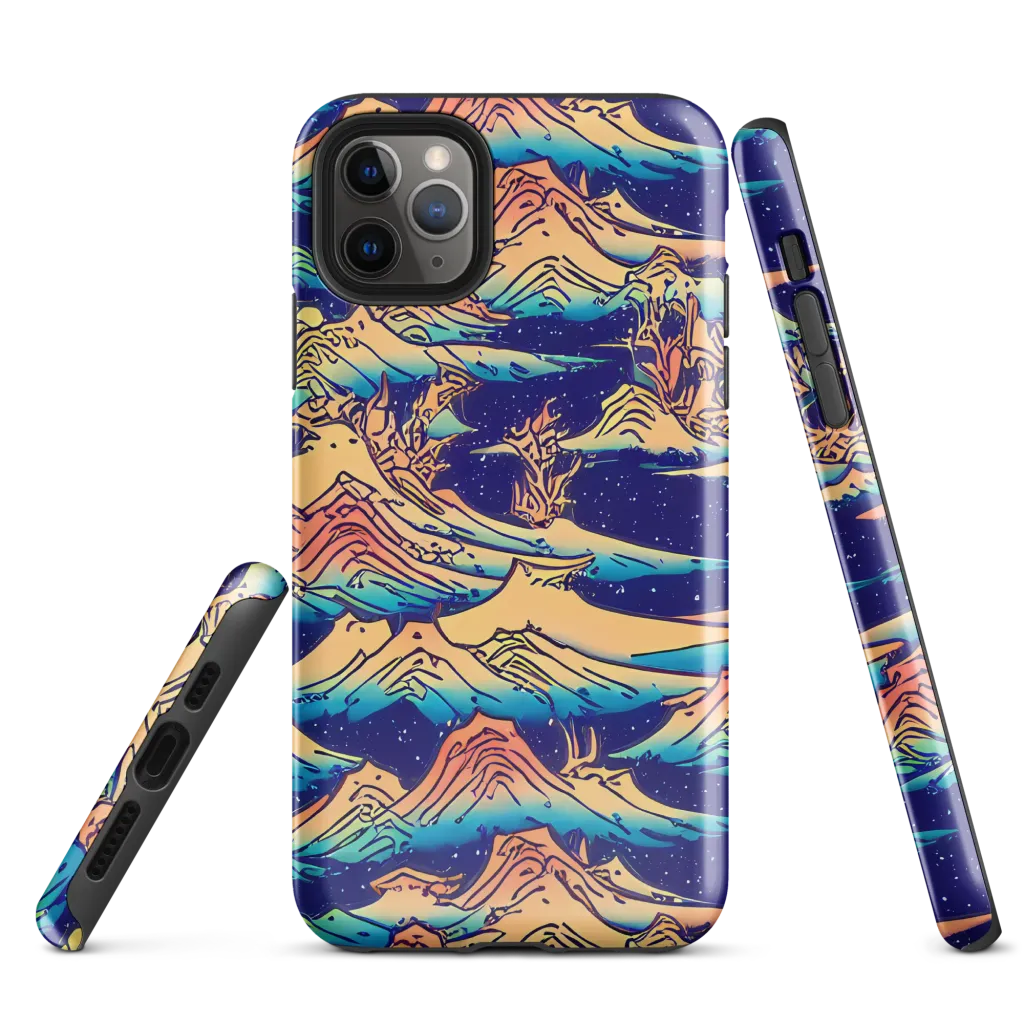 Mystical Mountain Mirage on Tough Case for iPhone® — Front