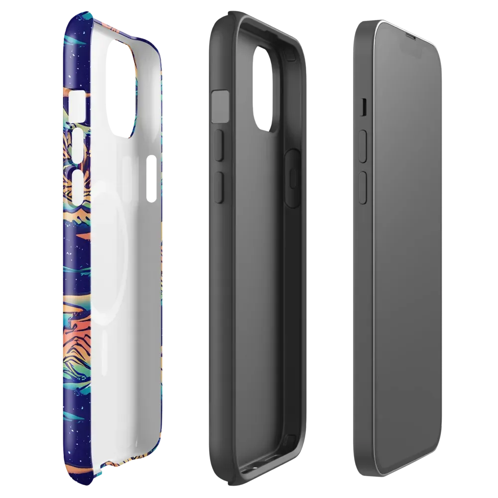 Mystical Mountain Mirage on MagSafe Tough Case for iPhone® — Front