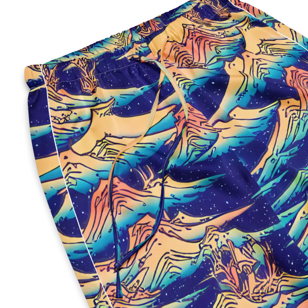 Mystical Mountain Mirage on Women's Pajama Pants — Product details