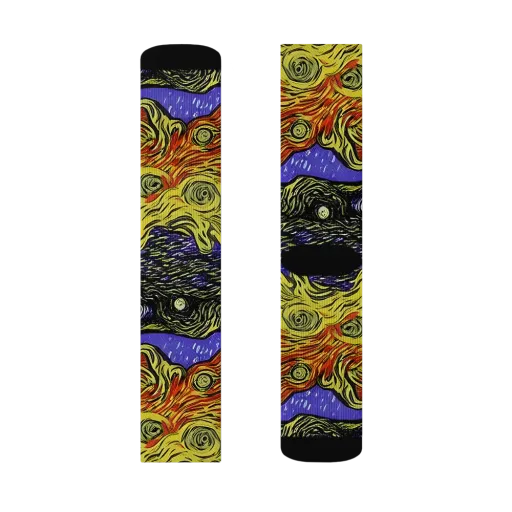 Dancing Solar Flare on a Socks