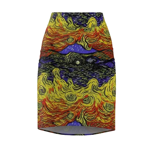 Dancing Solar Flare on a Pencil Skirt