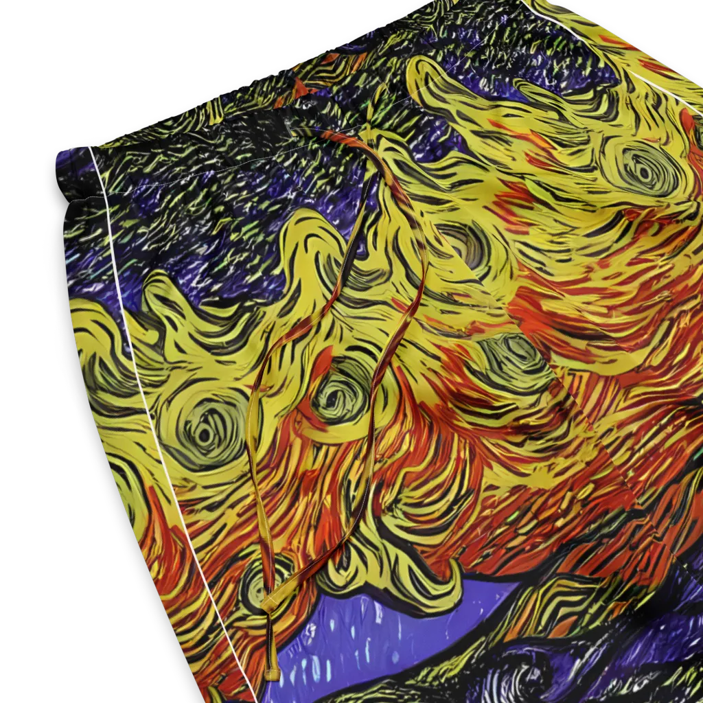 Dancing Solar Flare on Women's Pajama Pants — Product details
