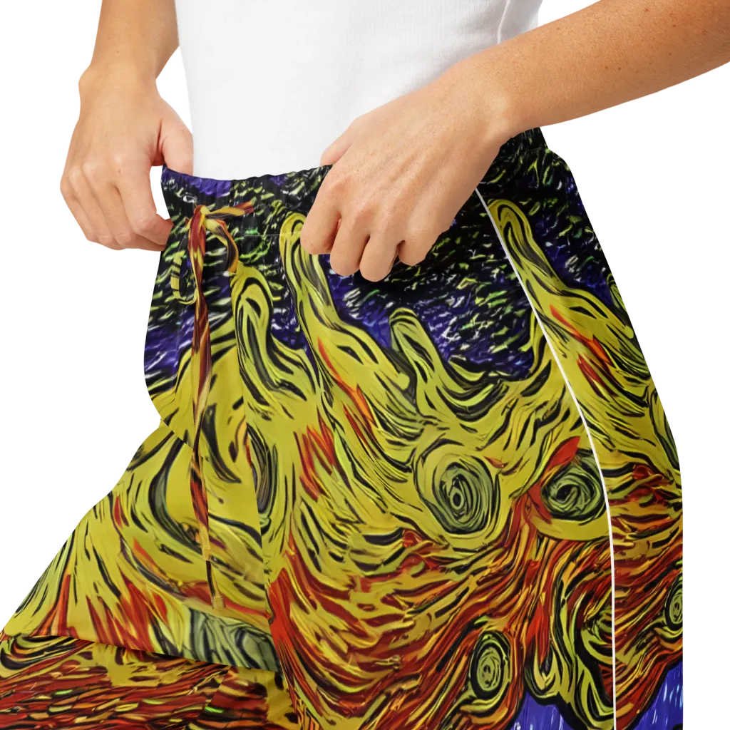 Dancing Solar Flare on Women's Pajama Pants — Product details