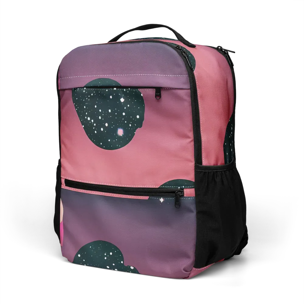 Dreamscape Horizon on Utility Backpack — Left Front
