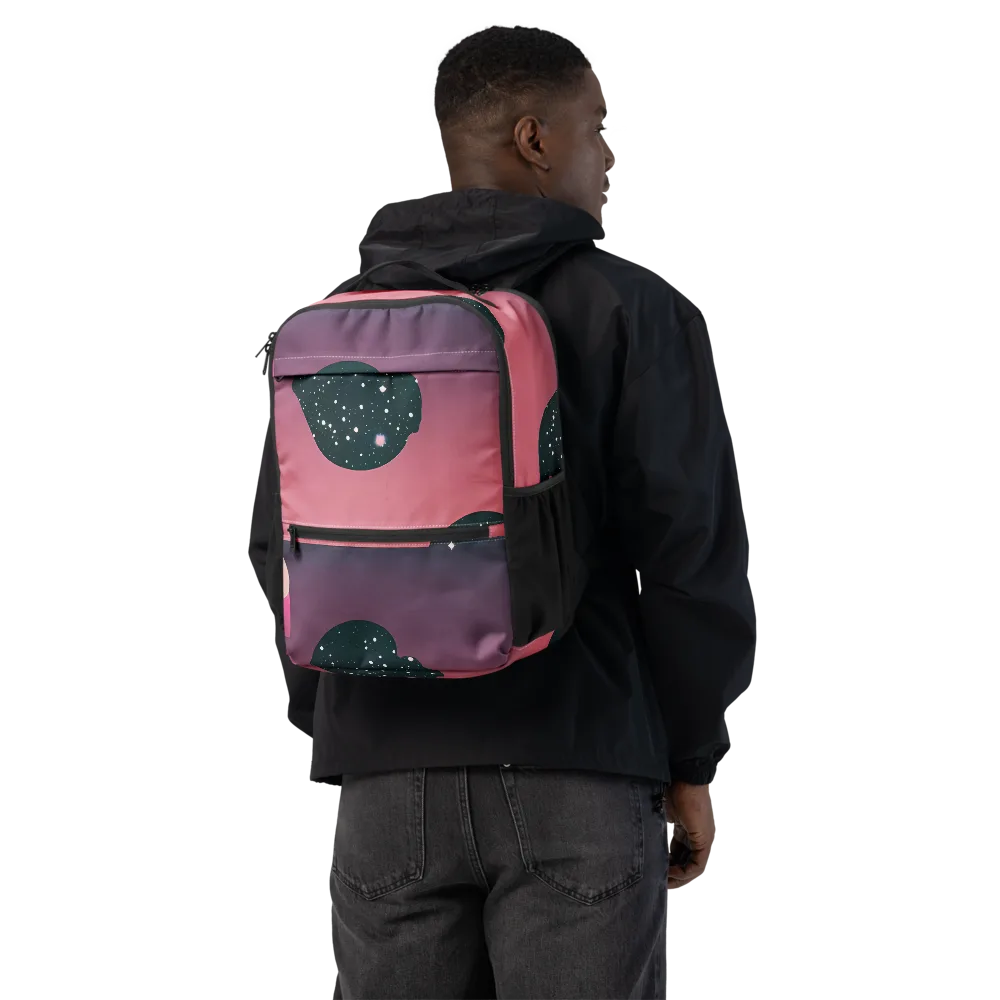 Dreamscape Horizon on Utility Backpack — Back