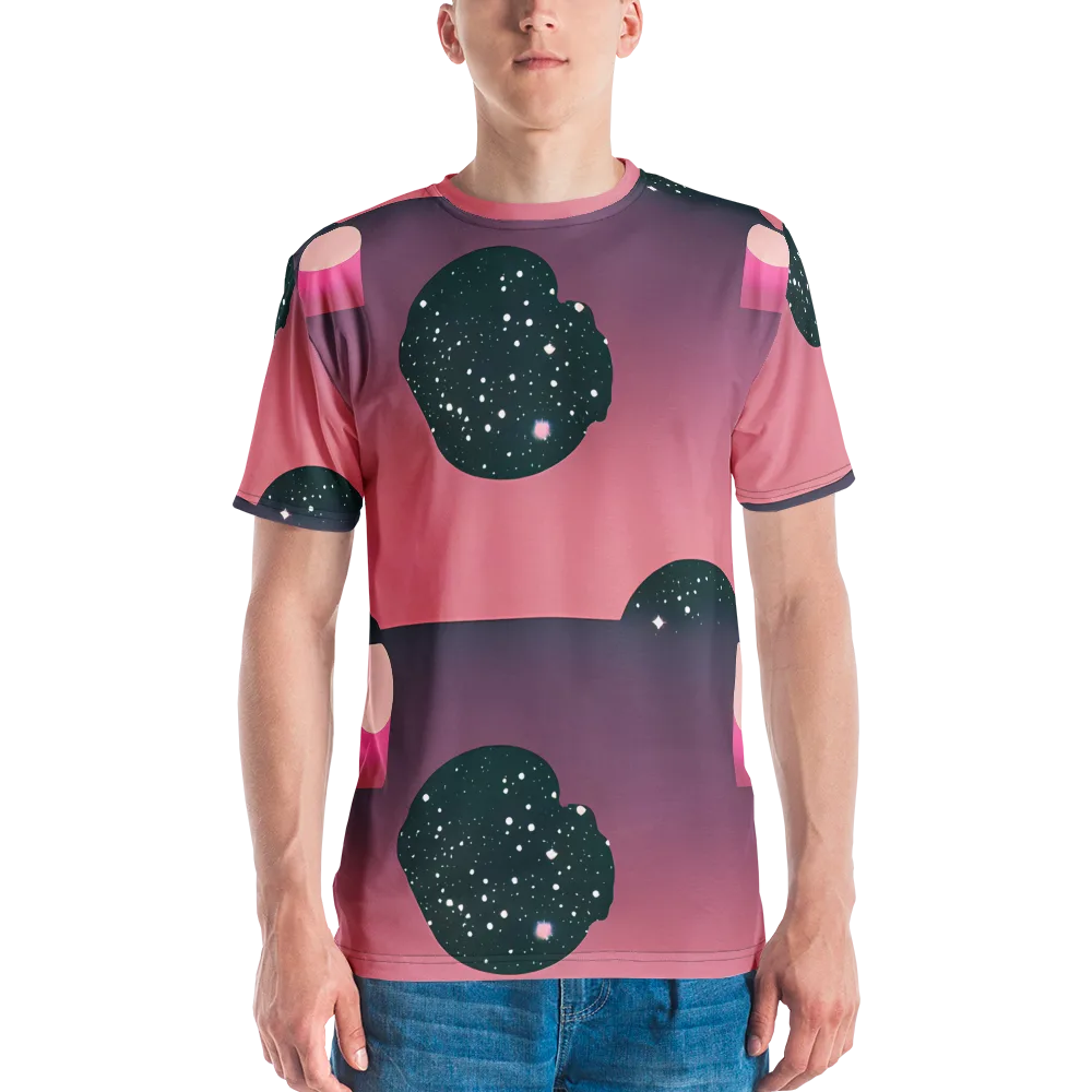 Dreamscape Horizon on Men's Crew Neck T-Shirt — Front