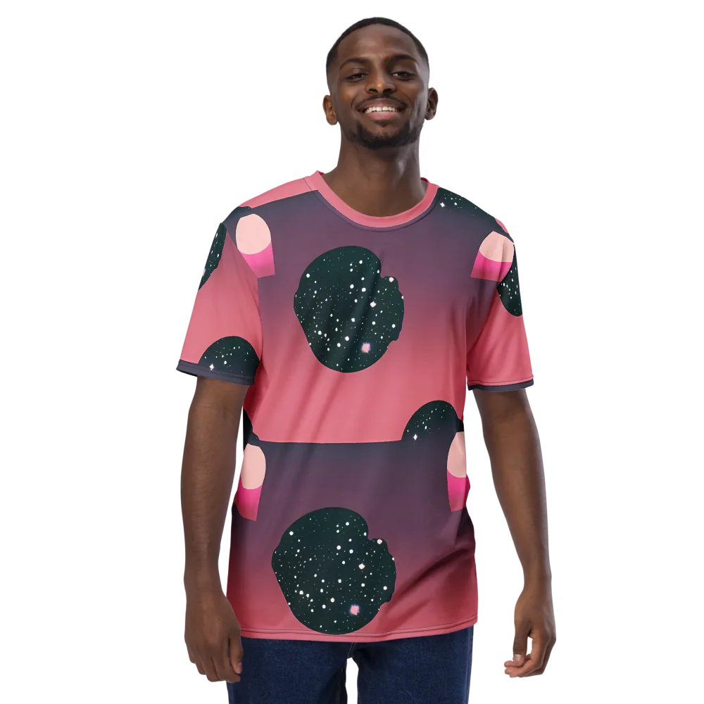 Dreamscape Horizon on Men's Crew Neck T-Shirt — Front