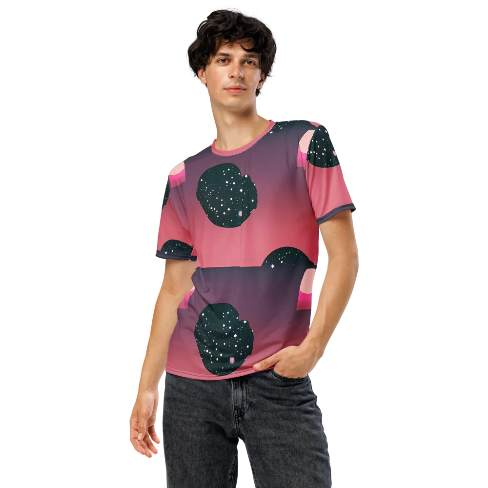 Dreamscape Horizon on Men's Crew Neck T-Shirt — Front