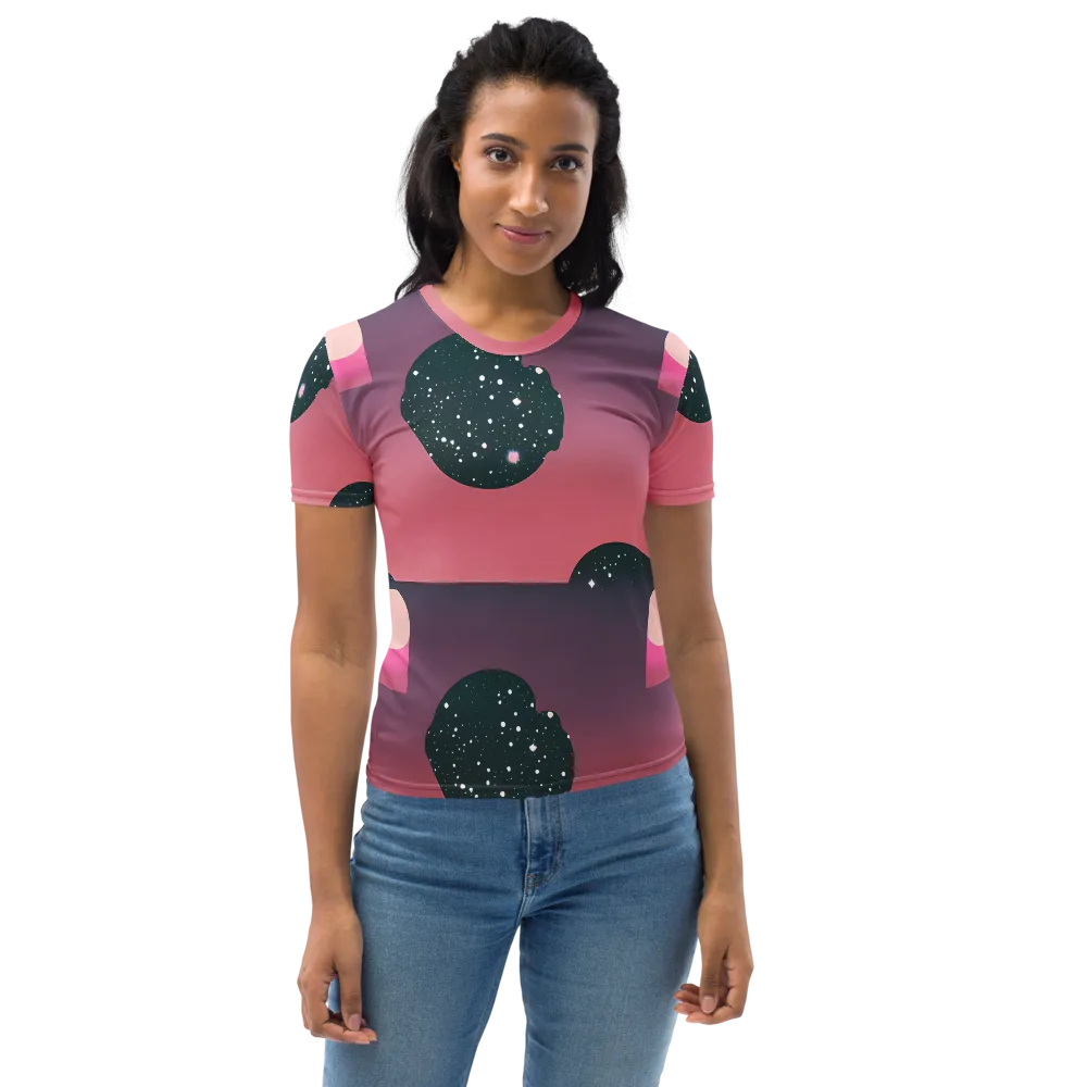 Dreamscape Horizon on Women's Crew Neck T-Shirt — Front