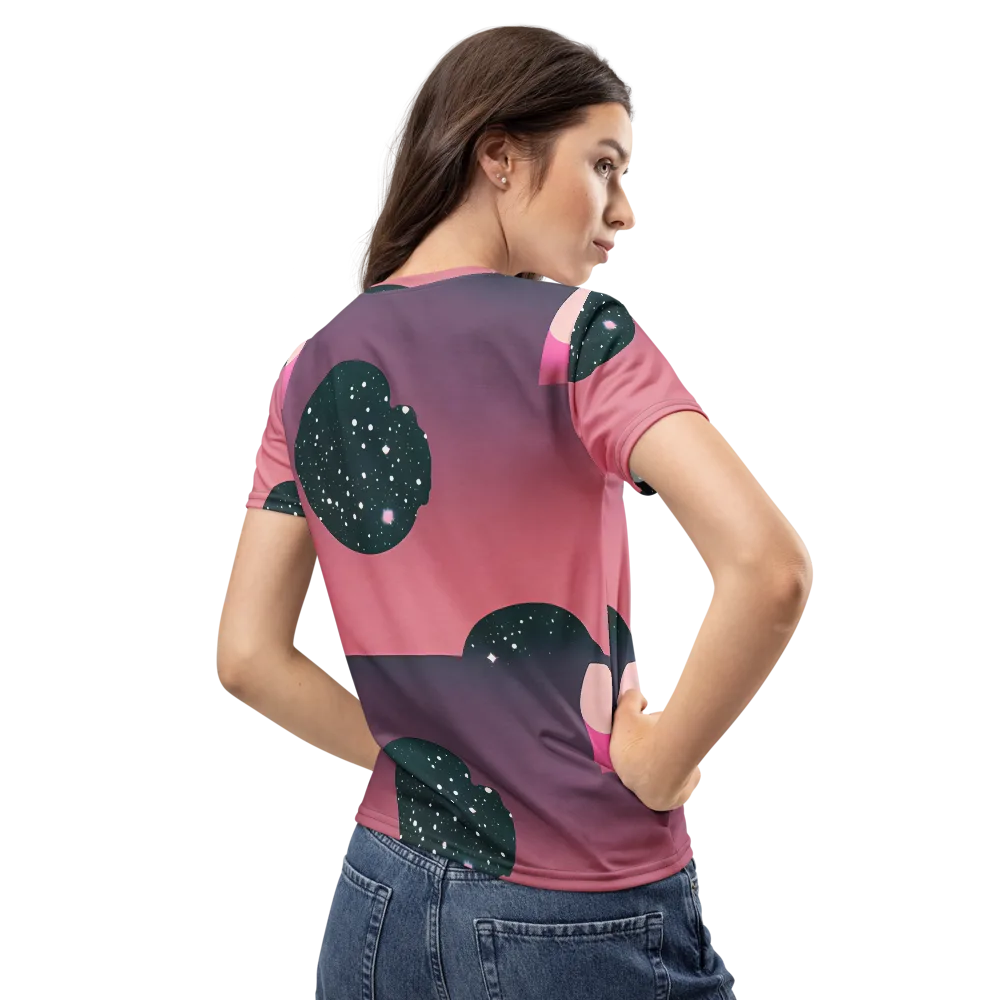 Dreamscape Horizon on Women's Crew Neck T-Shirt — Back