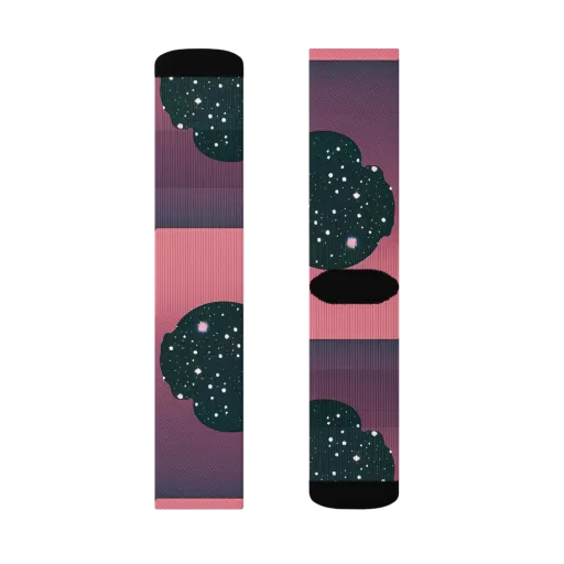 Dreamscape Horizon on a Socks