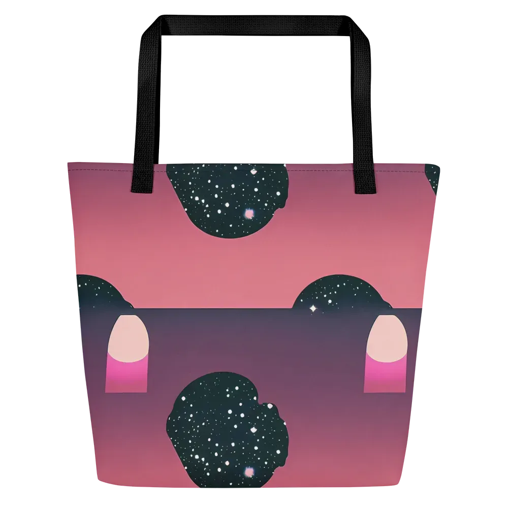 Dreamscape Horizon on Large Tote Bag W/ Pocket — Front