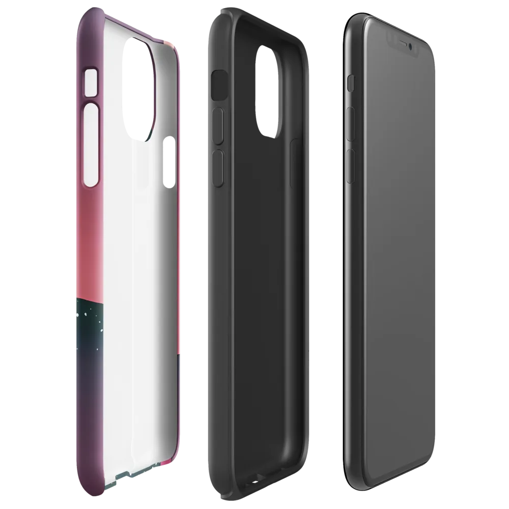 Dreamscape Horizon on Tough Case for iPhone® — Right