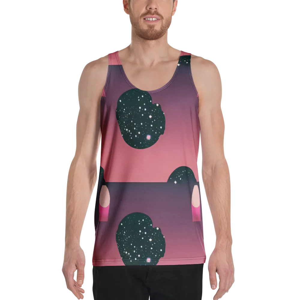 Dreamscape Horizon on Men's Tank Top — Front