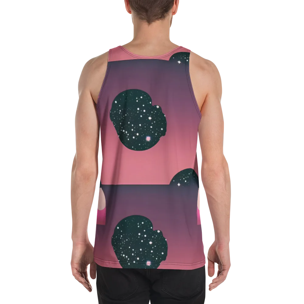 Dreamscape Horizon on Men's Tank Top — Back