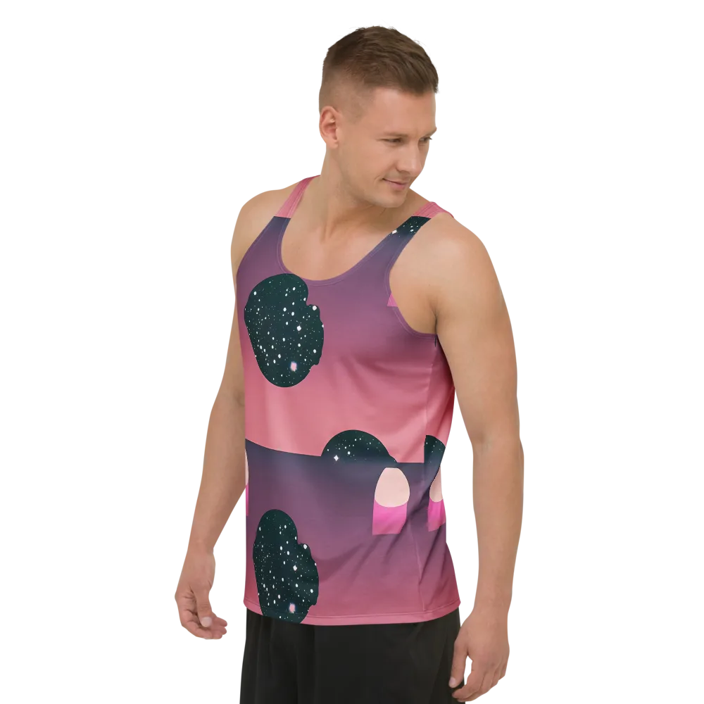 Dreamscape Horizon on Men's Tank Top — Left Front